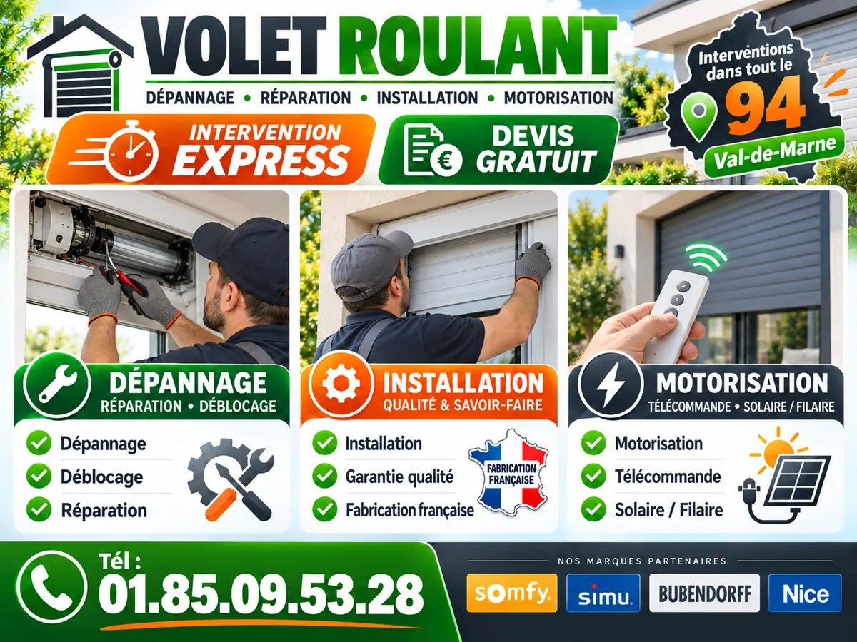 Réparation Volet Roulant L'Haÿ-les-Roses
